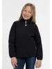 Schmuddelwedda Mädchen Softshelljacke - Recyceltes Material in Schwarz