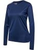 Hummel Hummel T-Shirt Hmlrun Laufen Damen in BLACK IRIS