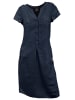 Heine Leinenkleid in marine