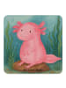 Mr. & Mrs. Panda Untersetzer Axolotl Niedlich Design ohne Spruch in Weiß