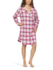 Moonline Flanell-Nachthemd in pink