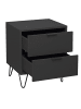58 aufm Kessel KOMMODE Erna 51x45x62 Anthrazit matt Lack