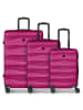 Smartbox Edition 03 4 Rollen Kofferset 3-teilig pink