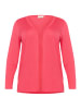 KAFFE curve Strickjacke KCfarsia in Raspberry