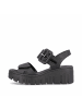 rieker Sandalette in schwarz