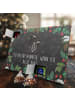 Mr. & Mrs. Panda Advents-Teekalender Stinktier Sitzen mit Spruch in Kreidetafel
