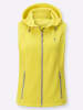 WITT WEIDEN Fleece-Weste in limone