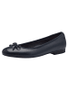 Tamaris WIDE FIT Ballerina in NAVY