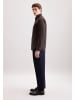 Seidensticker Flanellhemd Slim in Braun