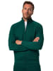 JP1880 Sweatjacke in flaschengrün