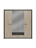 CALICOSY Schrank EDGE in Helles Holz - (W) 198  x (H) 203,1  x (L) 56,6  cm
