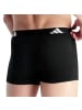 adidas 5er Pack Trunk Active Flex Cotton in Schwarz