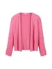 Tom Tailor Strickjacke T-SHIRT CARDIGAN in Pink