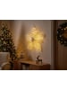Beliani LED Deko HOFSOS in Silber - (W) 50 x (H) 50 x (L) 8 cm