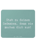 Mr. & Mrs. Panda Mouse Pad Spruch Mutig zu seinen Meinungen steh... in Meeresbrise
