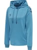 Hummel Hummel Kapuzenpullover Hmlcore Multisport Damen Atmungsaktiv Schnelltrocknend in BLUE DANUBE