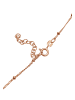 Elli Halskette 925 Sterling Silber Astro, Halbmond in Rosegold