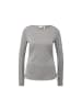 s.Oliver BLACK LABEL Langarmshirt in Grau