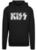 F4NT4STIC Hoodie Kiss Rock Music Band Vintage Logo in schwarz