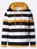 WITT WEIDEN Sweatshirt in ocker-schwarz-geringelt