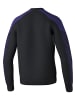 erima Sweatshirt in schwarz/ultra violet
