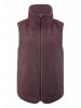 Hessnatur Hessnatur Wollfleece Weste Regular aus reiner Merinowolle in brombeersorbet
