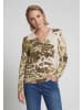 Olsen Strickpullover in Almond Beige Melange