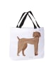 Mr. & Mrs. Panda Tote Bag Hund Dogge ohne Spruch in Weiß