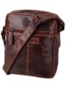 Greenburry Handtasche Rugged Shoulderbag L in Teak Brown