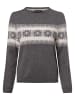 Franco Callegari Pullover mit Merino-Anteil in anthrazit