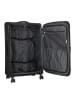 D&N Travel Line 9504 4 Rollen Trolley L 76 cm mit Dehnfalte black
