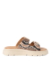 Tamaris Plateau Pantoletten in Beige