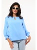 Awesome Apparel Bluse in Blau