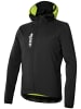rh+ Radjacke Alpha Padded Hoody Jkt in black-acid lime