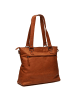 The Chesterfield Brand Rome Shopper Tasche Leder 38 cm Laptopfach cognac