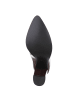 Ital-Design High Heel in Weinrot