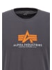Alpha Industries T-Shirt in grau