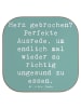 Mr. & Mrs. Panda Untersetzer Glas Spruch Liebeskummer Tröster mi... in Meeresbrise