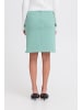 ICHI Freizeitrock IHKATE A-shape in Beryl Green/Almond Herringbone