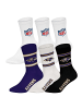 NFL Socken 6er Pack in Baltimore Ravens/Weiß