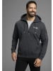Man's World Kapuzensweatjacke in anthra melange