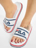 Fila Sandalen in white/stripe