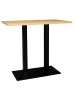 58 aufm Kessel BARTISCH Eimile 120x50x75 schwarz matt/asteiche