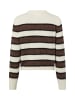 SAMSOE & SAMSOE Strickjacke Sacian in ecru schoko - 0001