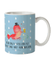Mr. & Mrs. Panda Kindertasse Hummer Weizen mit Spruch in Blau Pastell