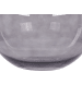 Beliani Blumenvase POLYDROSOS in Grau - (W) 17 x (H) 22 x (L) 17 cm