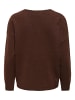 ONLY Strickpullover in Coffee Bean