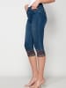 KOROSHI PIRATE JEANS HOSE in blau