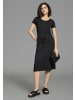 Laura Scott Shirtkleid in schwarz
