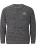 Jan Vanderstorm Pullover BEETU in grau melange